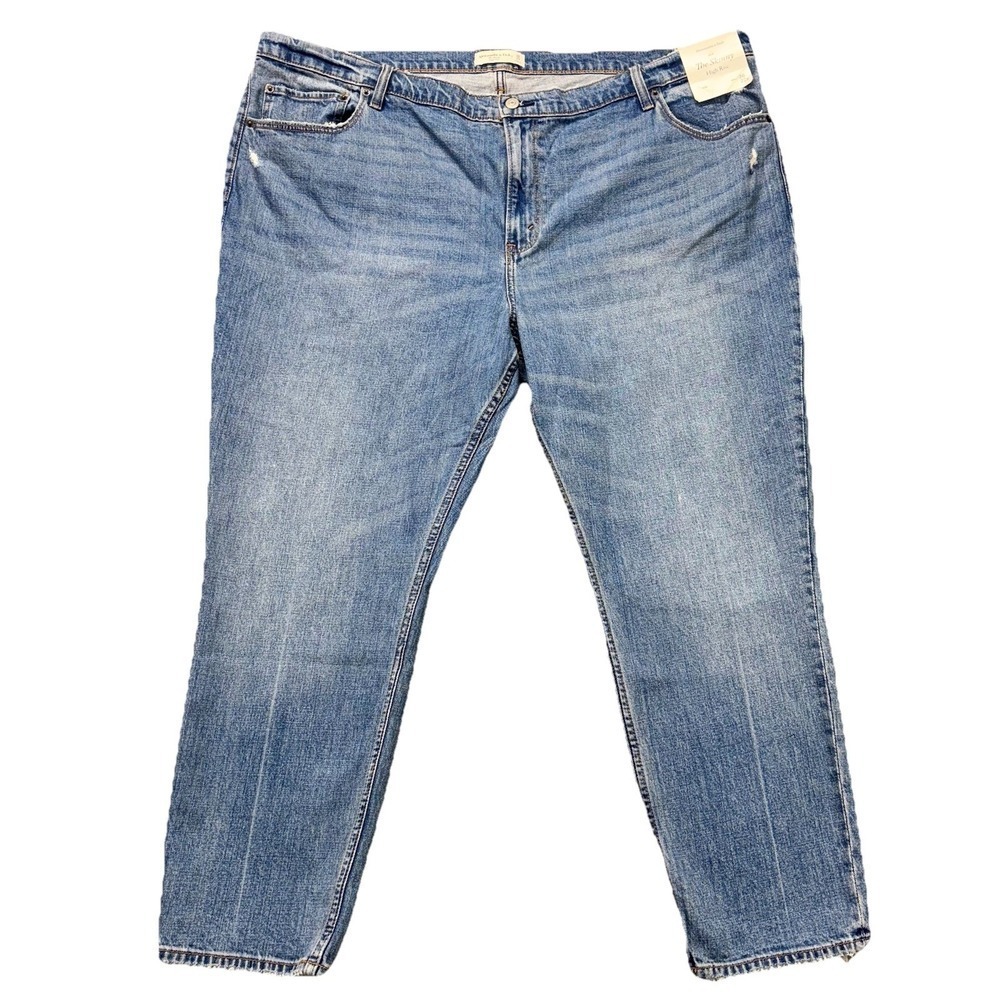 Abercrombie & Fitch The Skinny High Rise Jeans Women's Size 36/22R Stretch NWT‎